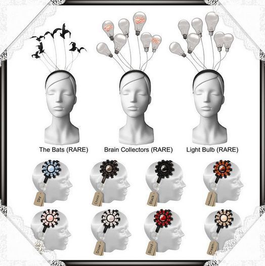 =Zenith=Award Ribbon Stone HeadBand(Choco)