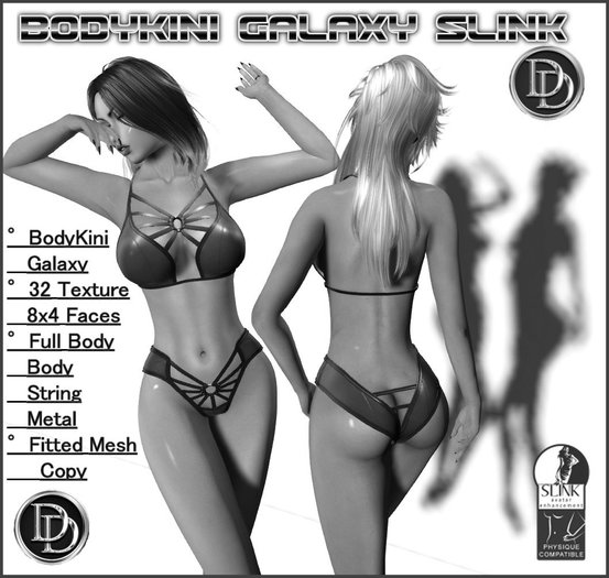 ☾ⅅⅅ☽ BodyKini GALAXY SLINK ; Hourglass / Physique / DEMO