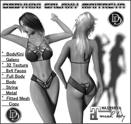 ☾ⅅⅅ☽ BodyKini GALAXY MAITREYA Lara / DEMO