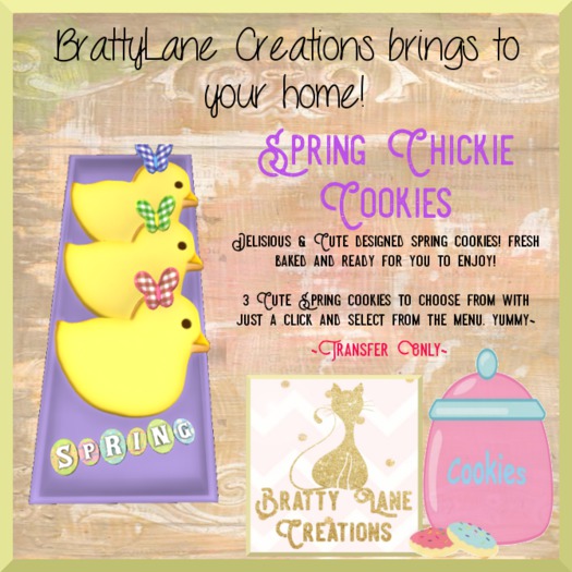 Spring Chickie Cookies