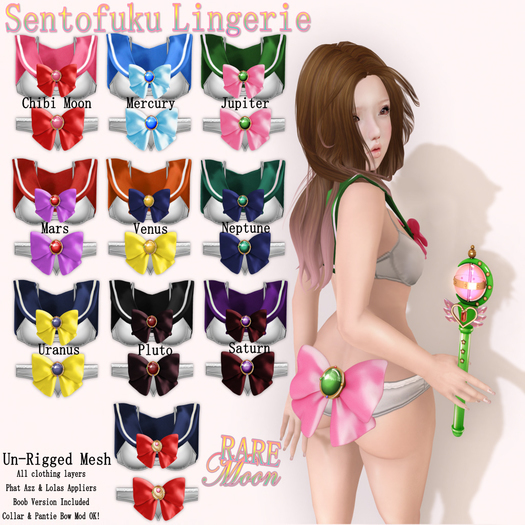 .tsg. Sentofuku Lingerie - Moon RARE