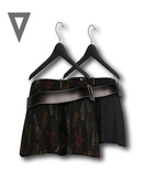 Vinyl - Doubt Skirt Pak black