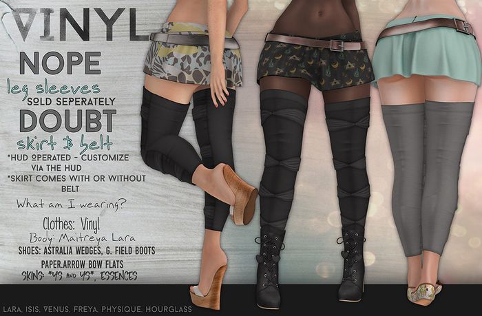 Vinyl - Doubt Skirt Pak fatpak