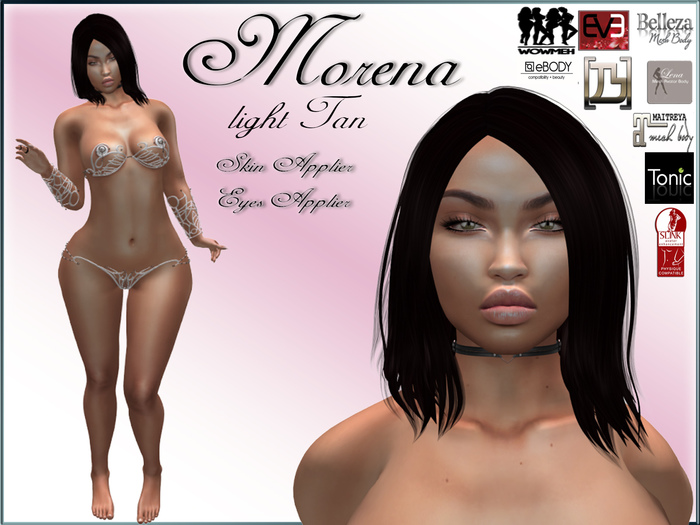 ::SA:: Morena Skin light Tan