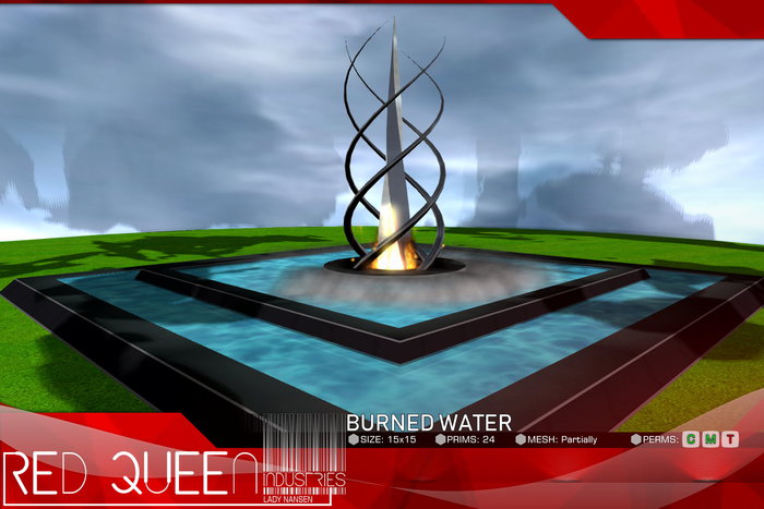 Burned Water Fountain