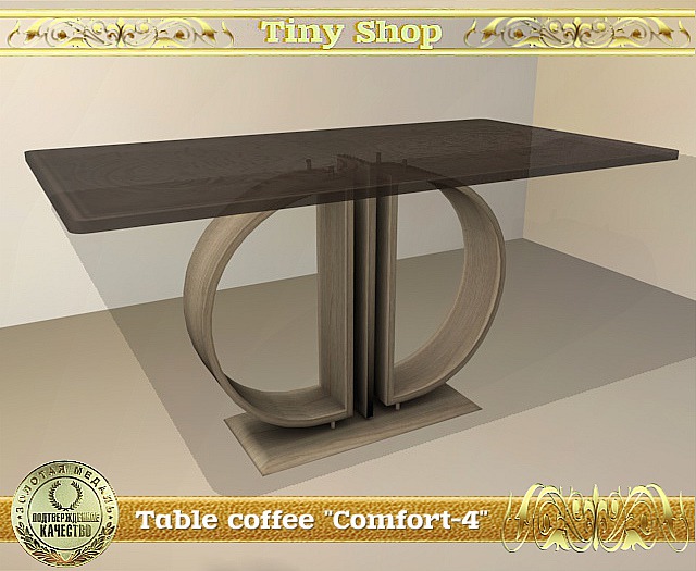 Table coffee "Comfort-4", 100% mesh (full perm).