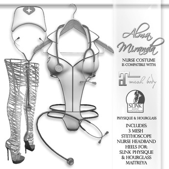 Second Life Marketplace - DEMO .: AlmaMiranda :. Sexy Nurse