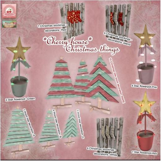 9.{{CH}}-Christmas things-Christmas stockings-decorations-blend