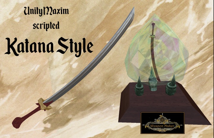 {Unity Maxim } Katana  (boxed)     Resizable 