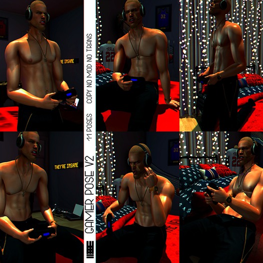 M E R C H- GAMER POSE V2