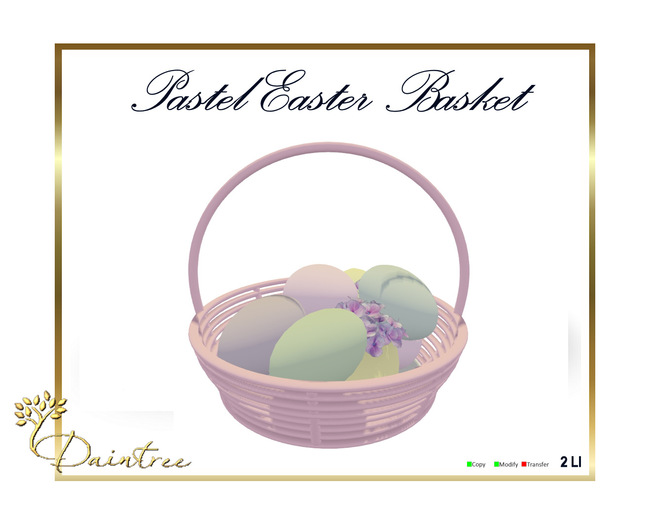 Dain:. Easter Basket Pastels