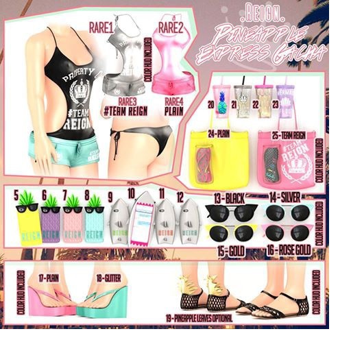 REIGN.- BEACH BUM SHORTIES- MAITREYA (PLAIN)- #4 RARE