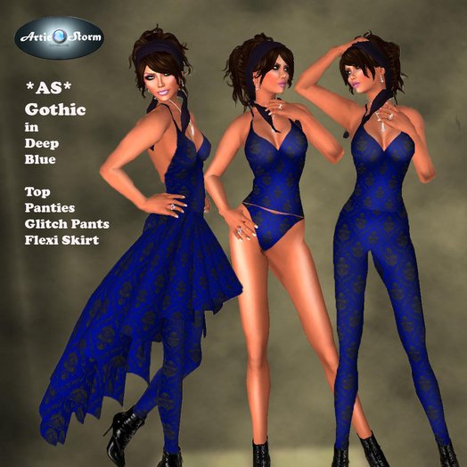 *AS* Gothic Deep Blue