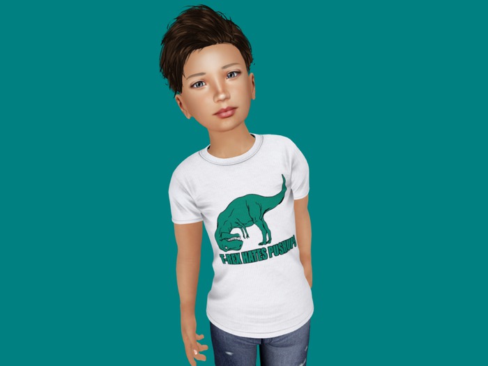 *PD* Tweenster Tee Pushups