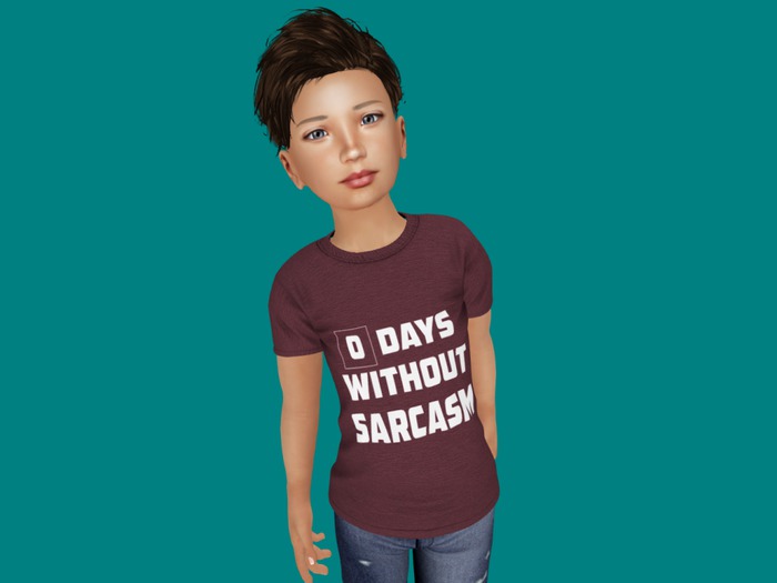 *PD* Tweenster Tee Sarcasm