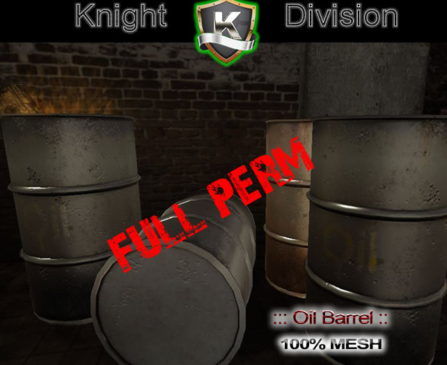oil barrel Full Perm