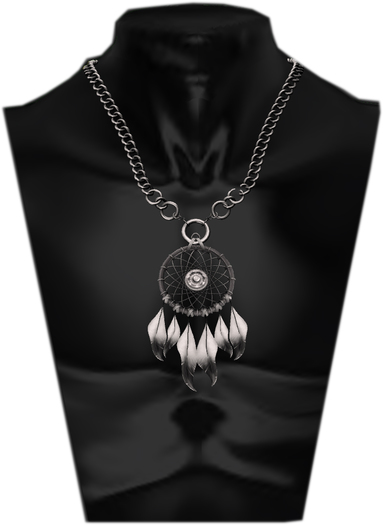 [BODY FACTORY] Native Necklace (Silver) 