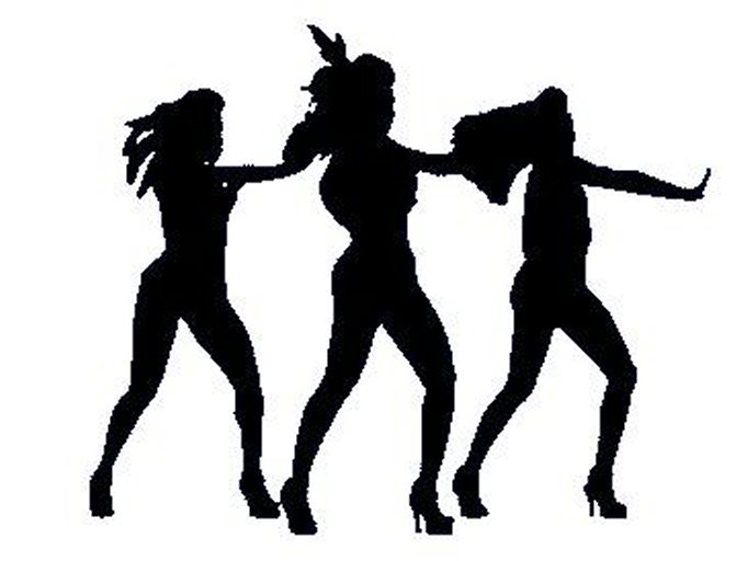 Dancing Girls Animated Picture