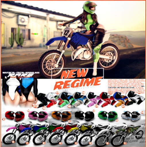 (New): Motorsport Biker Pants - Rage (Rez&Open)