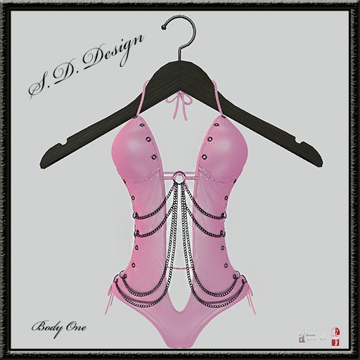 "" S.D.Design "" Body One Rose/Black