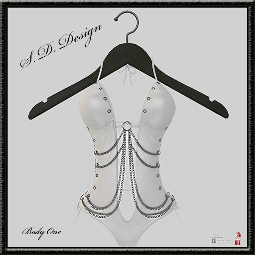 "" S.D.Design "" Body One White/Silver