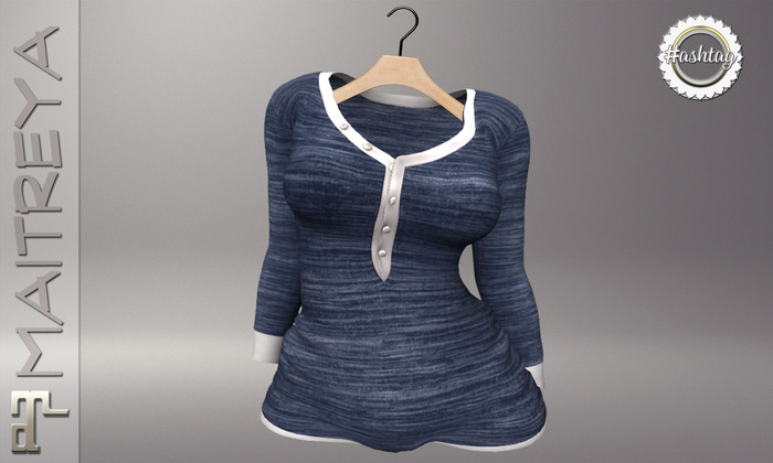 HashTag - Rugby Body Suit - Navy (BOX) ADD ME