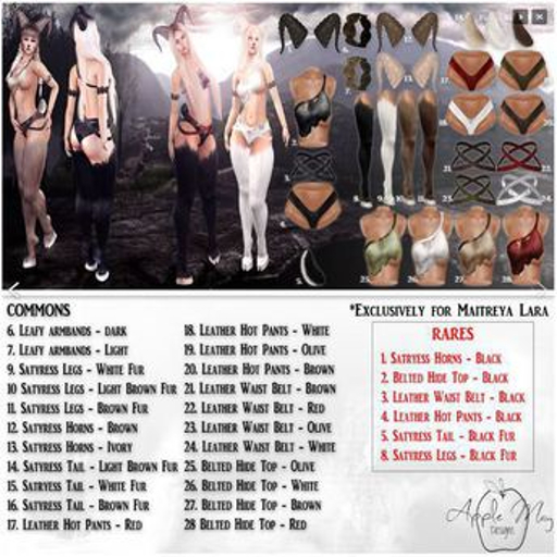 (AMD) Satyress Hide Top - White