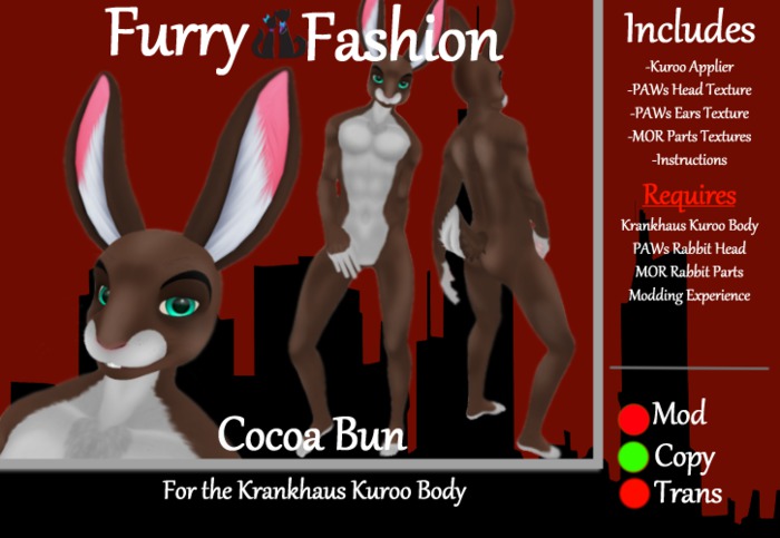 ~FF~ Bunny Bun Mod - Cocoa