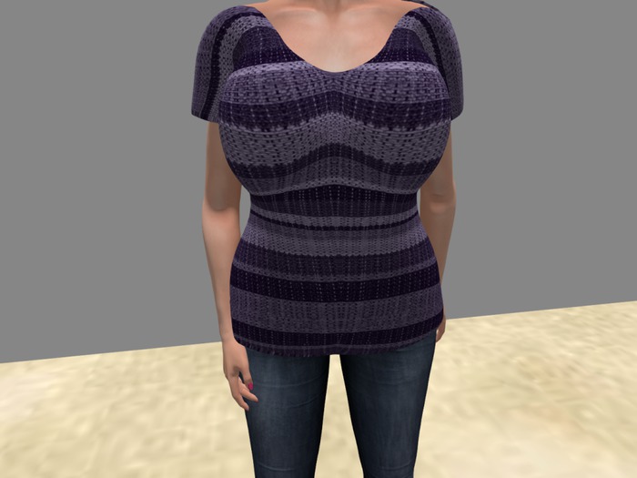 Maitreya Knit-Sweater Purple