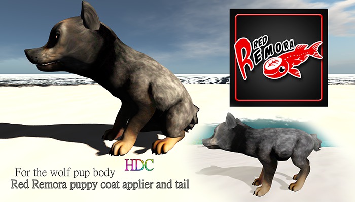 HDC} Red Remora Puppy pack