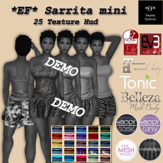 *EF* Sarrita dress w/ Hud *DEMO**