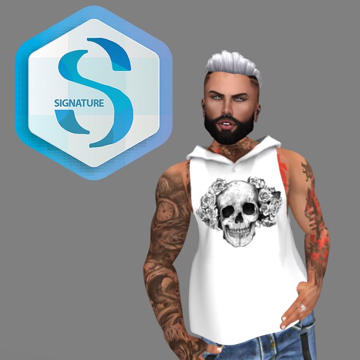 Hood-Shirt Skull Signature