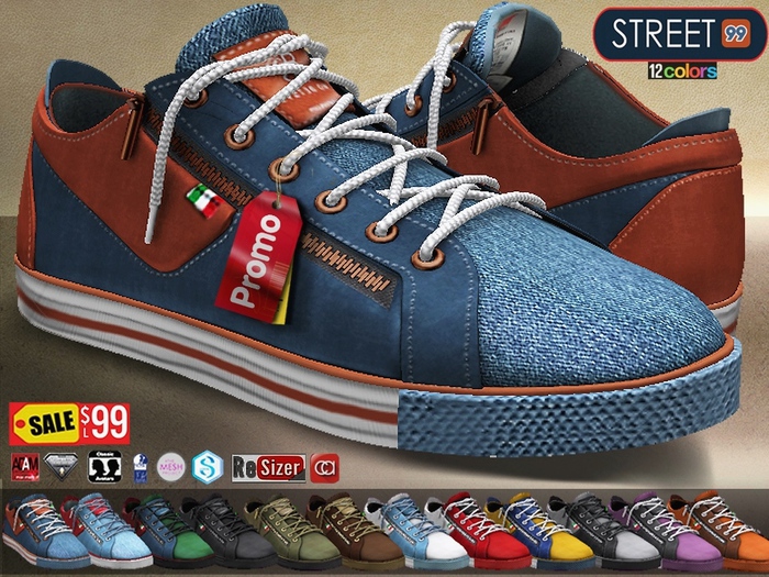 CA PROMO SAVE 75% AESTHETIC SIGNATURE SLINK TMP STREET SNEAKERS