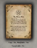 !RSD! Wiccan Rede