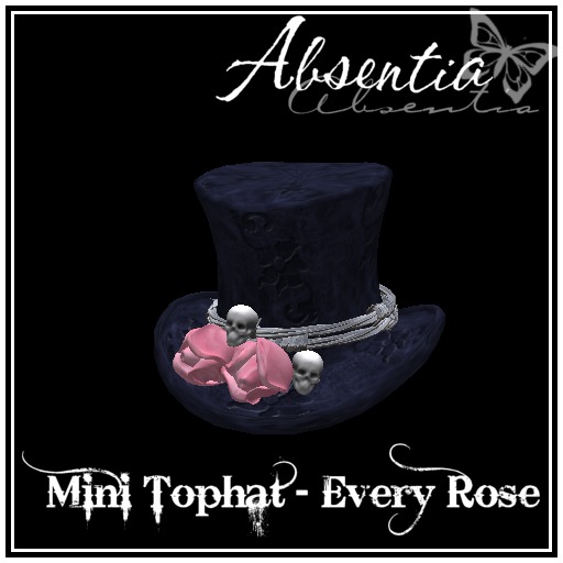 Absentia - Mini Tophat - Every Rose - Blue