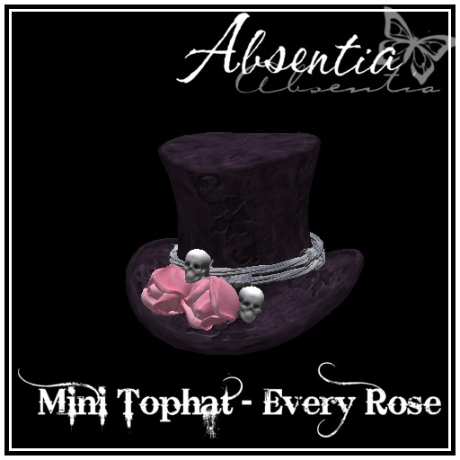 Absentia - Mini Tophat - Every Rose -Purple