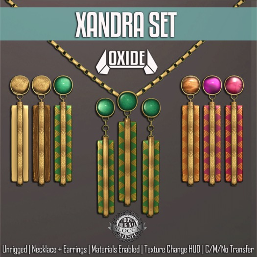 OXIDE Xandra Set [HUD Unpacker - Add/Wear to Unpack]