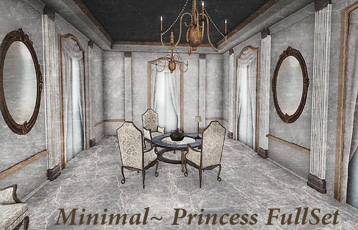 MINIMAL - Princess FULLSET w/Rare Skybox