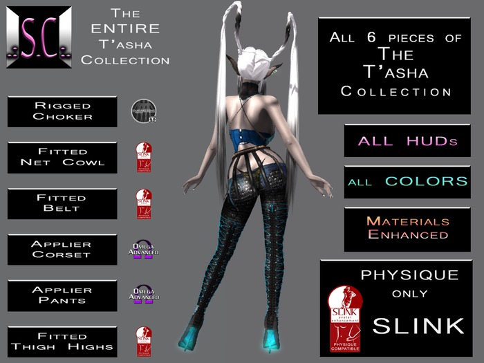 .:S.C:. T'asha Collection - Fat Pack - Slink Physique