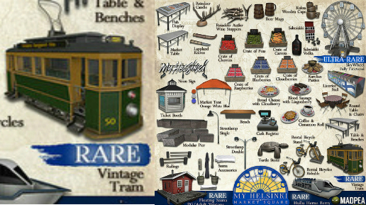 MadPea MyHelsinki Vintage Tram RARE