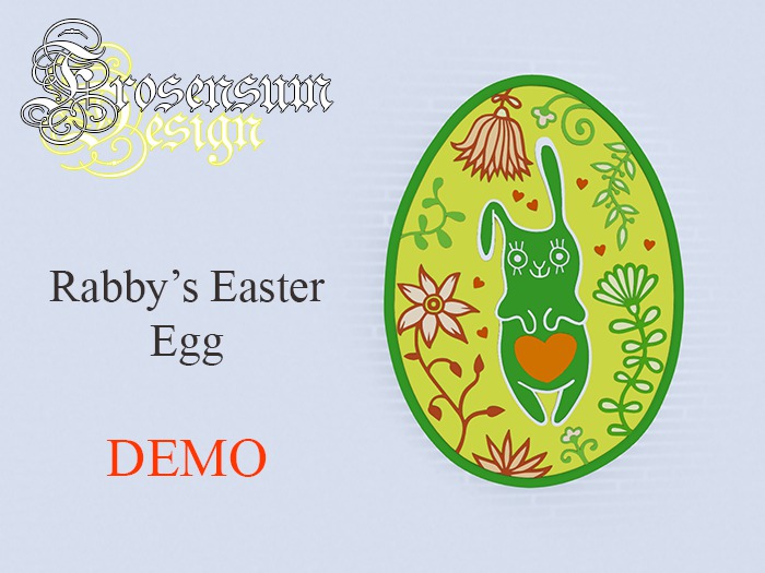 Frosensum ~ Easter Collection - Rabby's Easter Egg DEMO