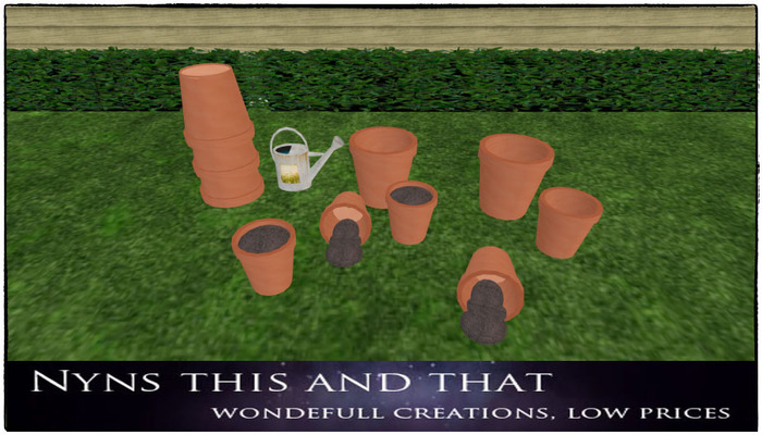 Nyns pots and rakes  ( add me)