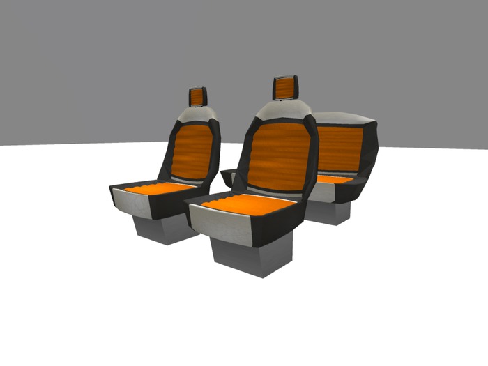Mesh Vehicle Seat set (4Li) (copy,modify)