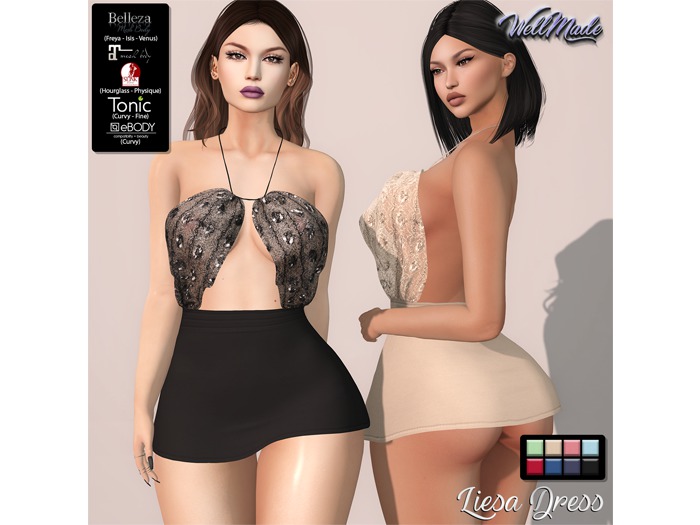 [WellMade] Liesa Dress