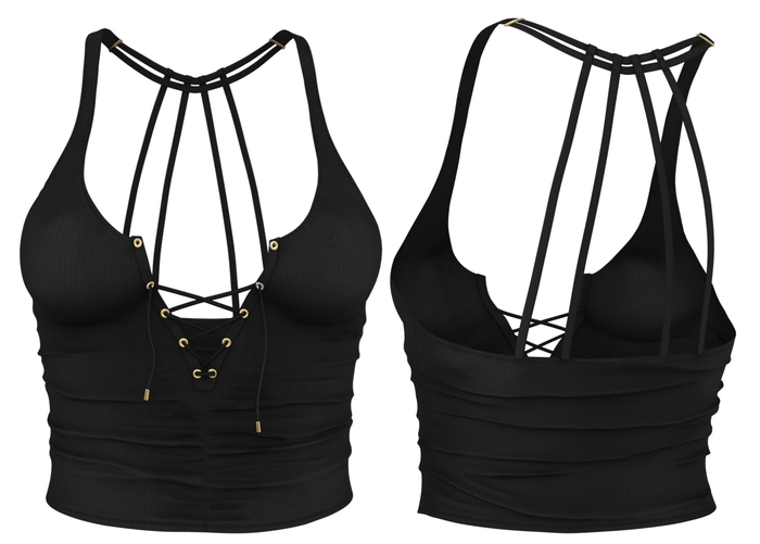 adorsy - Amelia Top Black - Maitreya