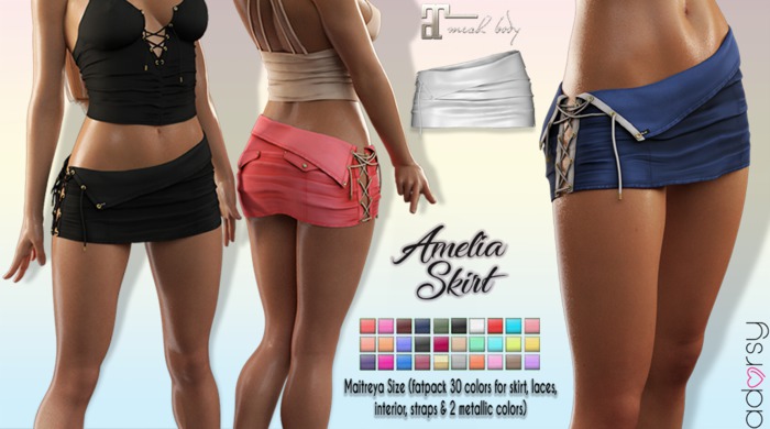 adorsy - Amelia Skirt Fatpack - Maitreya