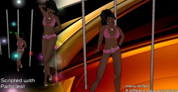 6 Particles Dancepoles *