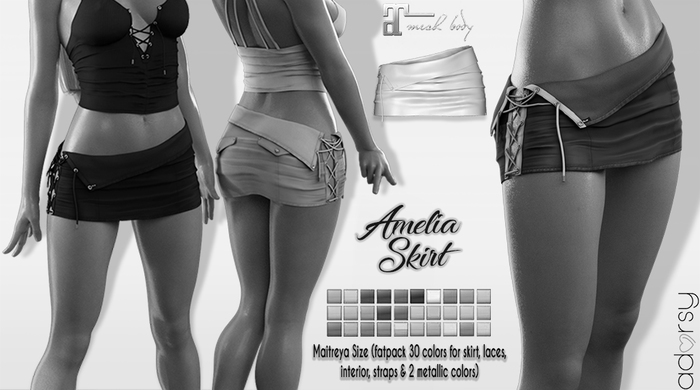adorsy - Amelia Skirt DEMO - Maitreya