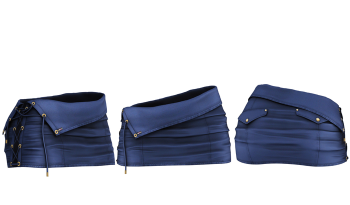 adorsy - Amelia Skirt Blue - Maitreya