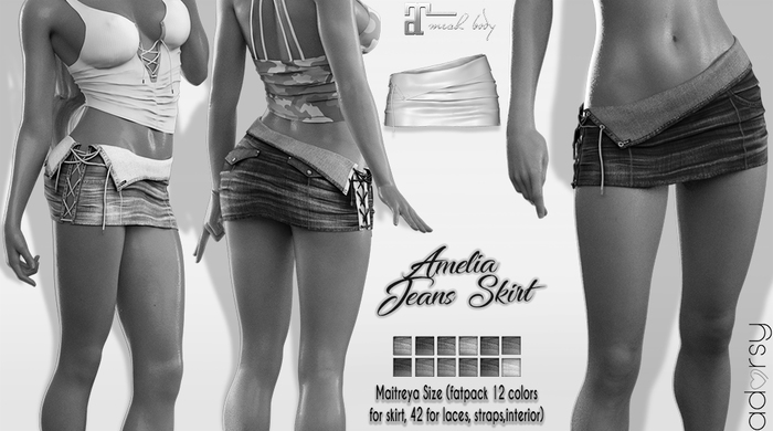 adorsy - Amelia Jean Skirt DEMO - Maitreya